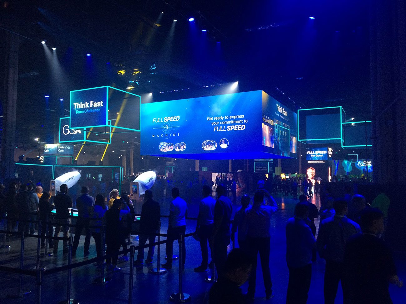 Full Speed at Cisco GSX event header, Las Vegas