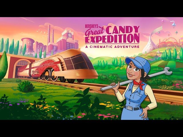 The Making of Hershey's Great Candy Expedition, animated title card