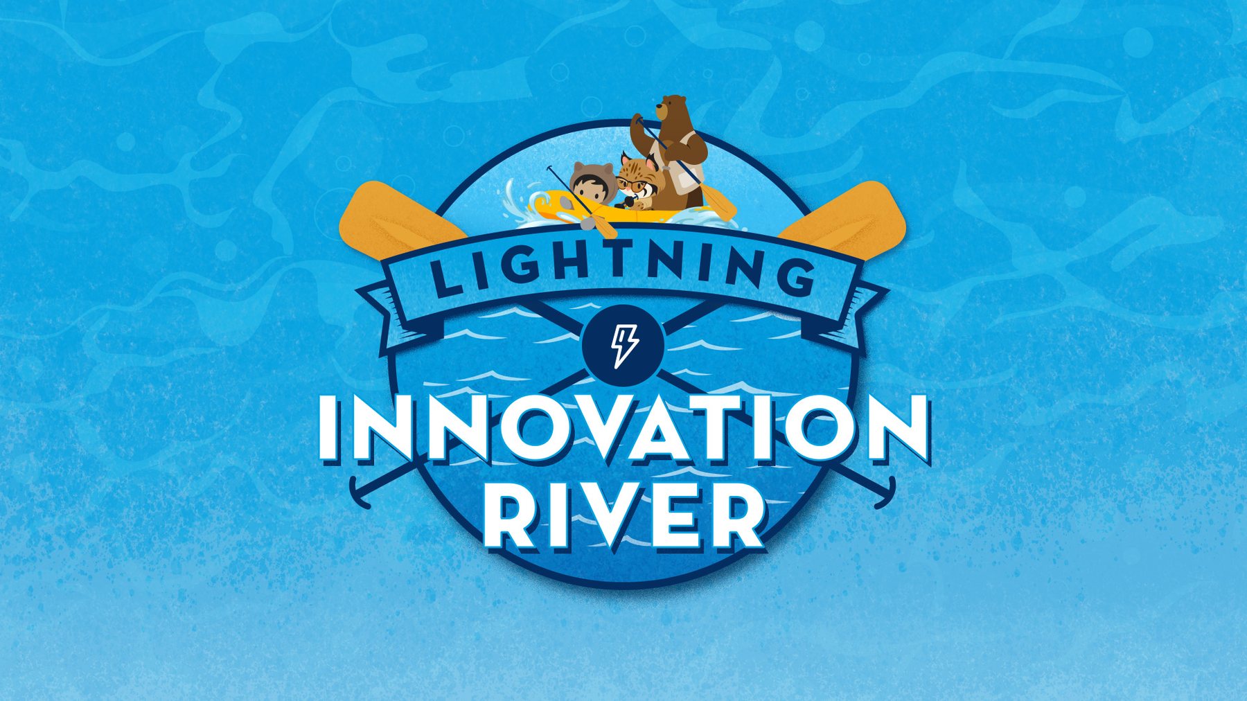 Partner campsite scene, logo variant A