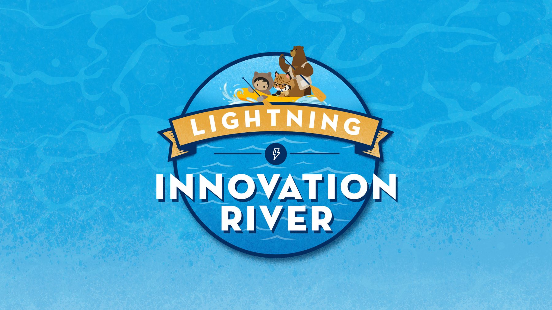 Partner campsite scene, logo variant D