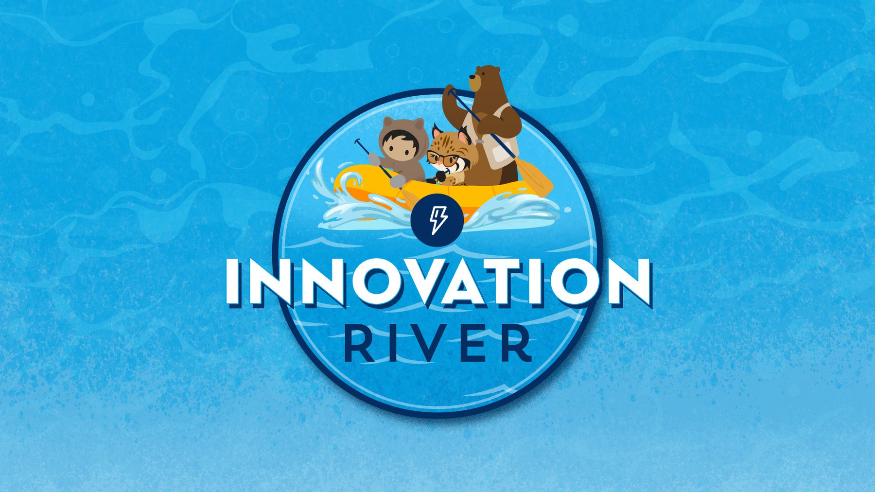 Partner campsite scene, logo variant G