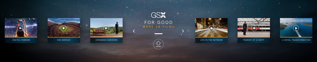GSX360 VR Theater more VR films screen
