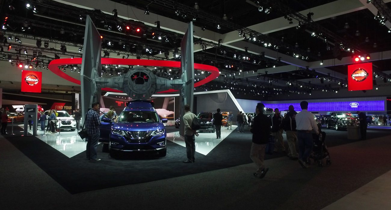 Nissan Star Wars Rogue One press reveal with the Rogue One Edition Nissan Rogue